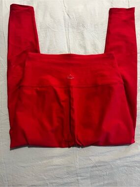 Beyond Yoga High-Waist Red Leggings